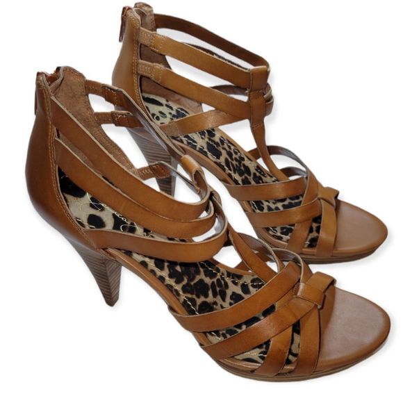 Jessica Simpson Shoes - Jessica Simpson Sandals Camie Brown Size 9B